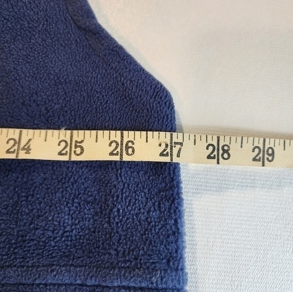 Columbia Men's Navy Blue Full Zip Fleece Vest XXL - Picture 7 of 10